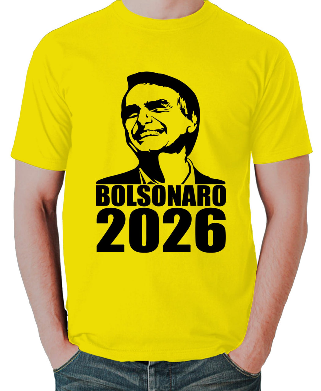 Camisa amarela Bolsonaro 2026