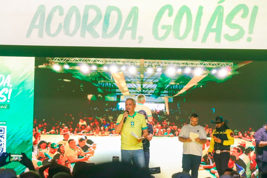 Gayer (PL-GO) lidera pesquisa espontânea com ampla vantagem e aparece em empate técnico com 1º lugar na disputa pelo Senado em Goiás - Foto: Reprodução PL no Congresso